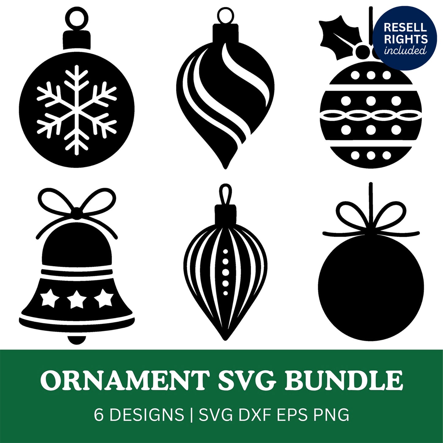 Ornament SVG Bundle | Resell Rights Included