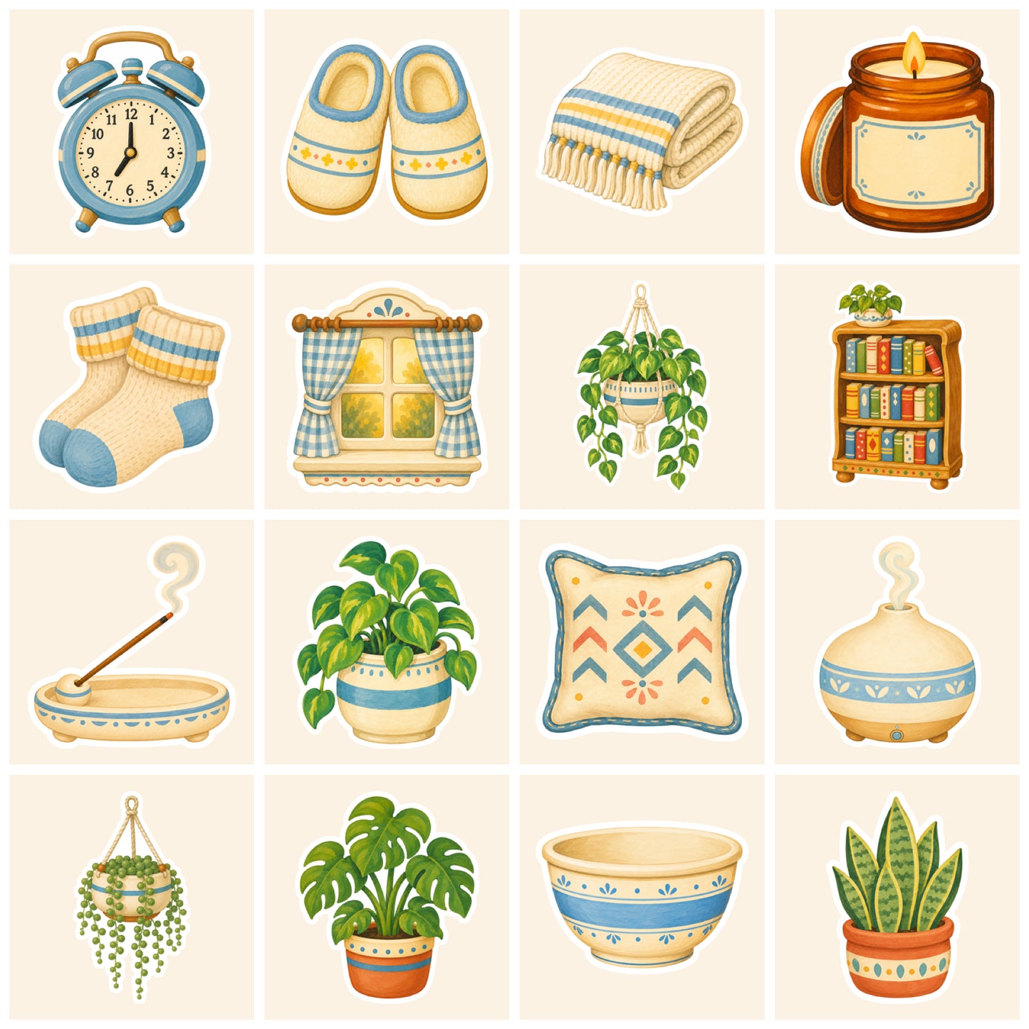 Cozy Home Stickers