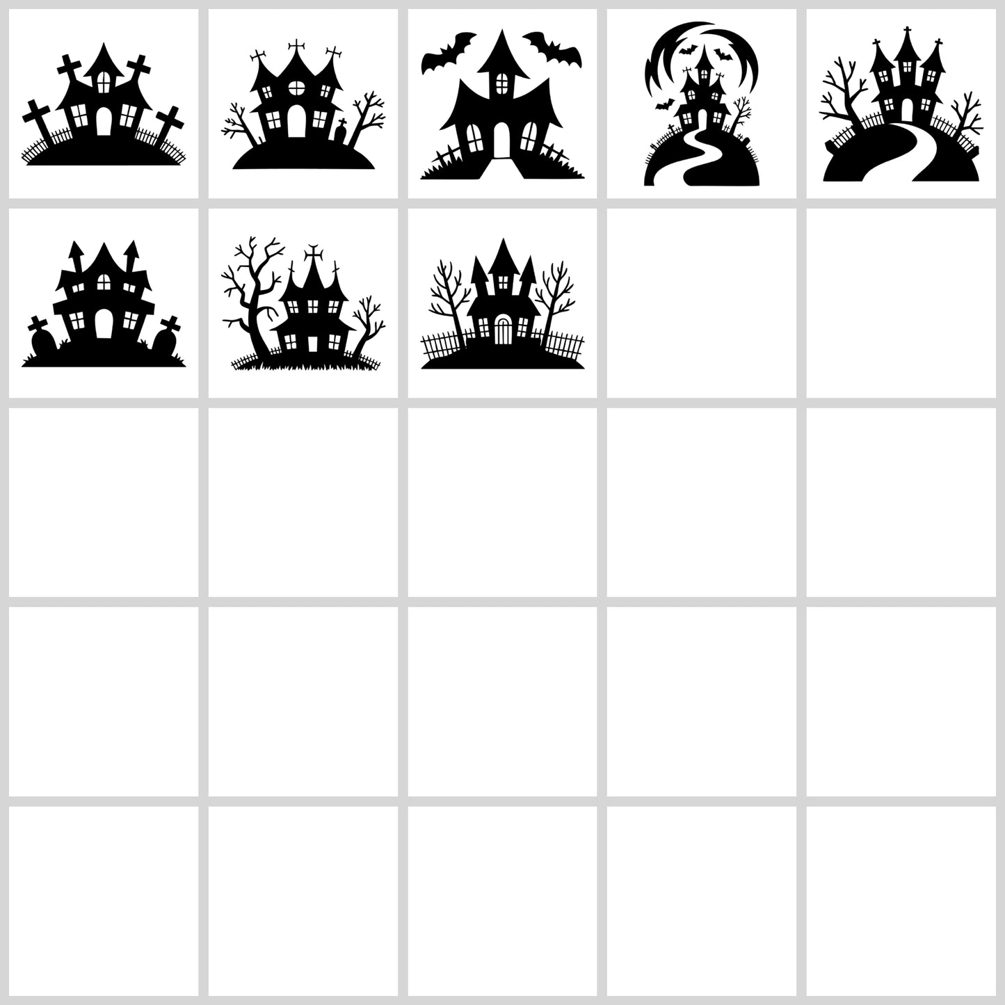 Haunted House SVG Bundle | Resell Rights Included