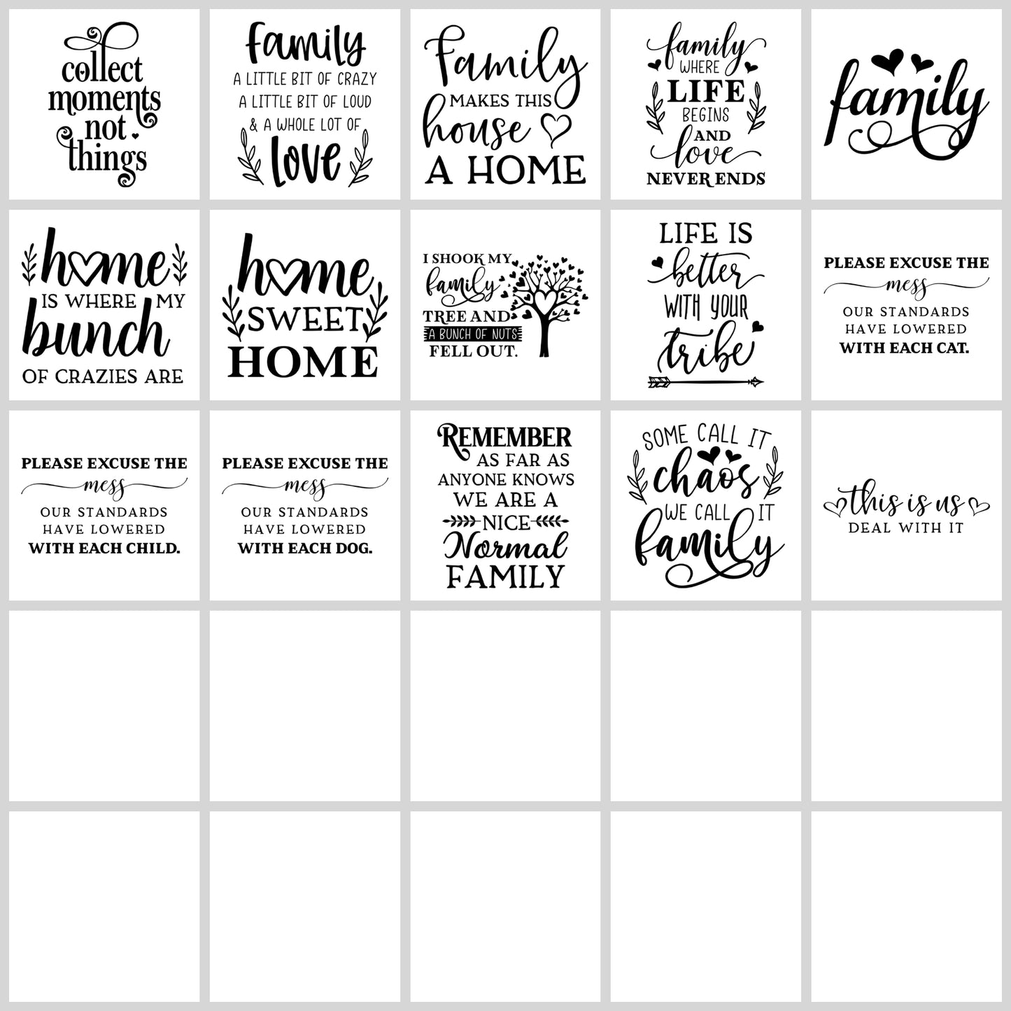 Family SVG Bundle | Resell Rights Included
