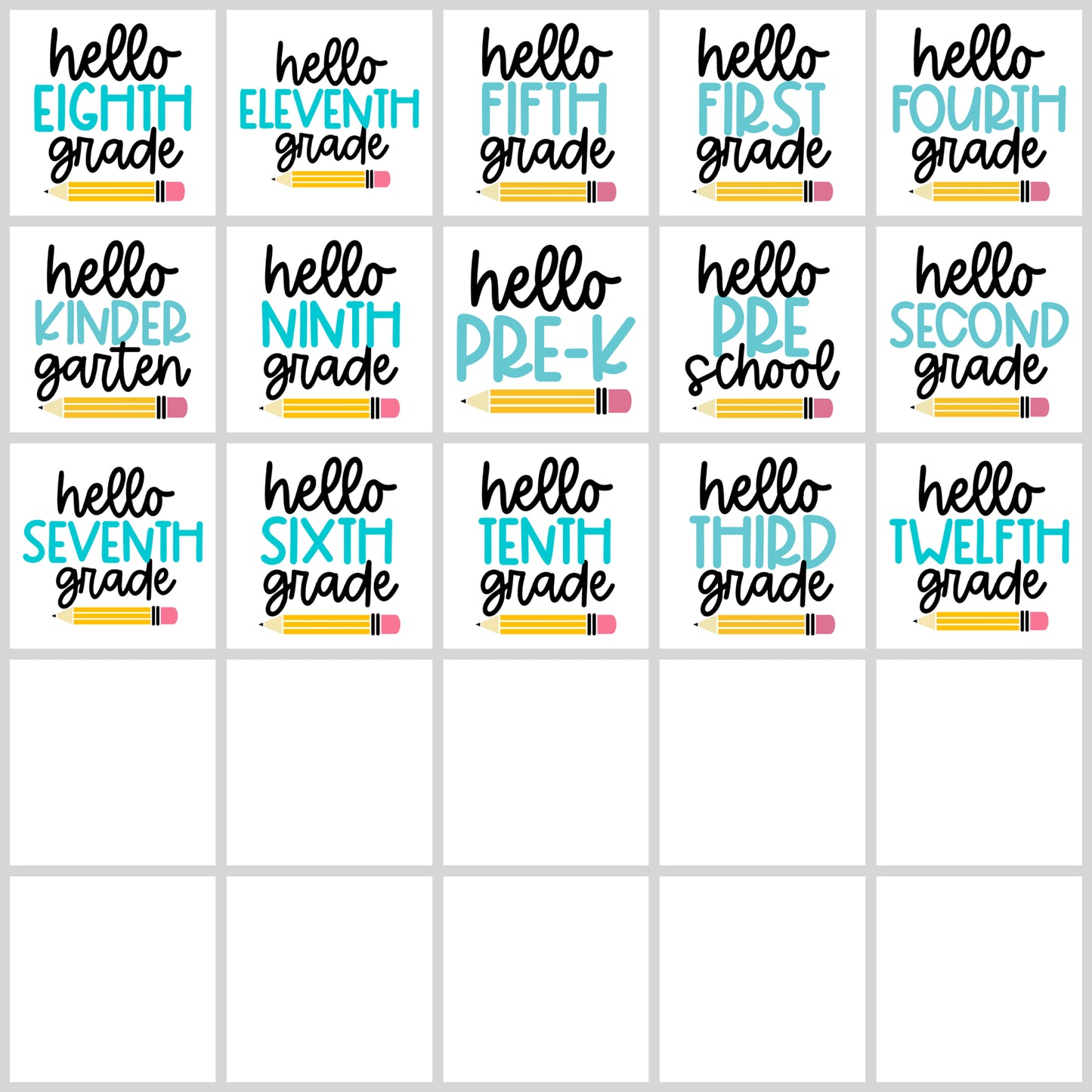 Back to School shirt designs SVG Bundle | Resell Rights Included
