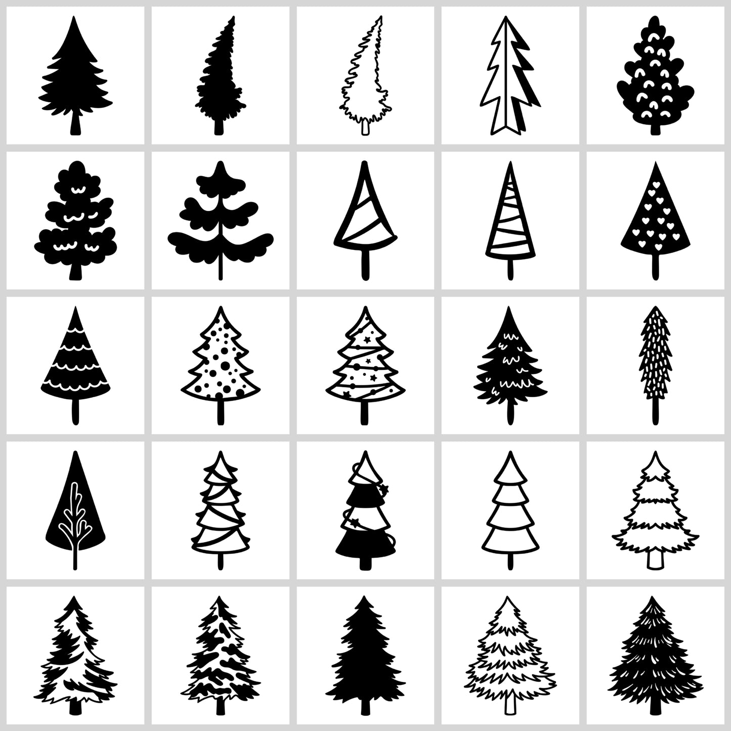 Christmas Tree SVG Bundle | Resell Rights Included