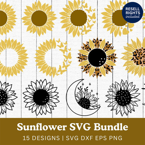 Sunflower SVG Bundle