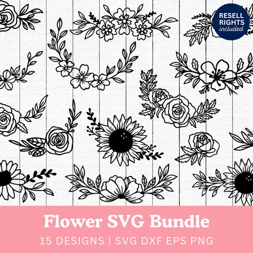 Flower SVG Bundle