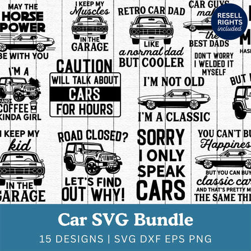 Car Lover SVG Bundle