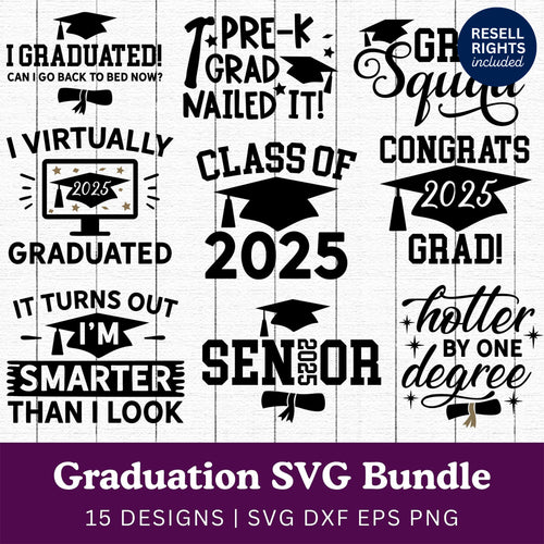 Graduation SVG Bundle