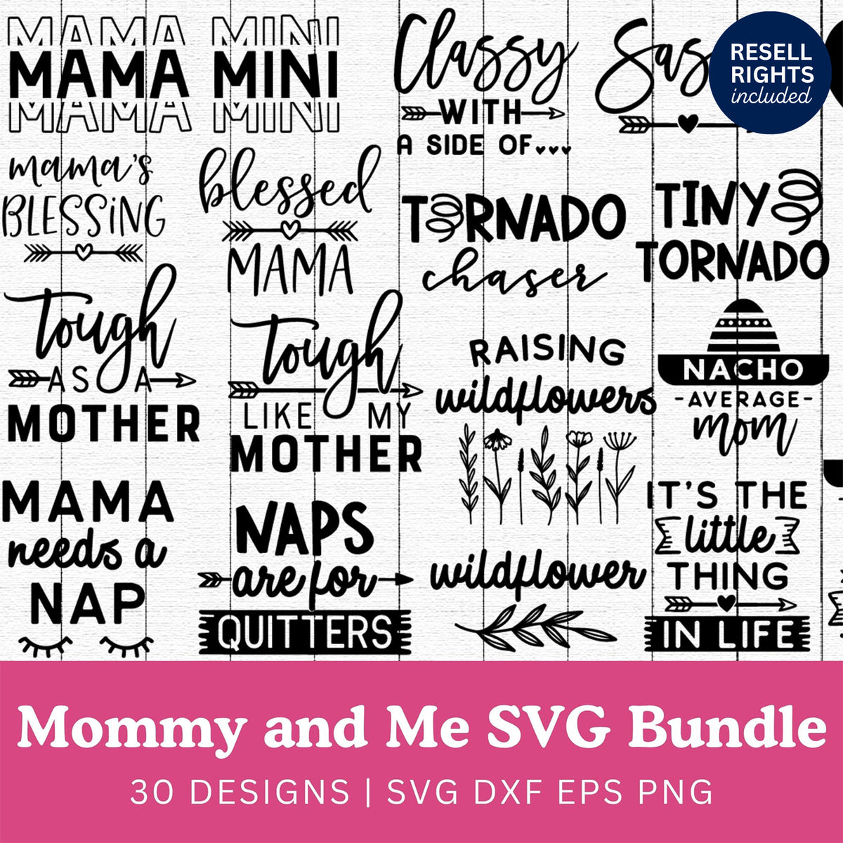Mommy and Me SVG Bundle