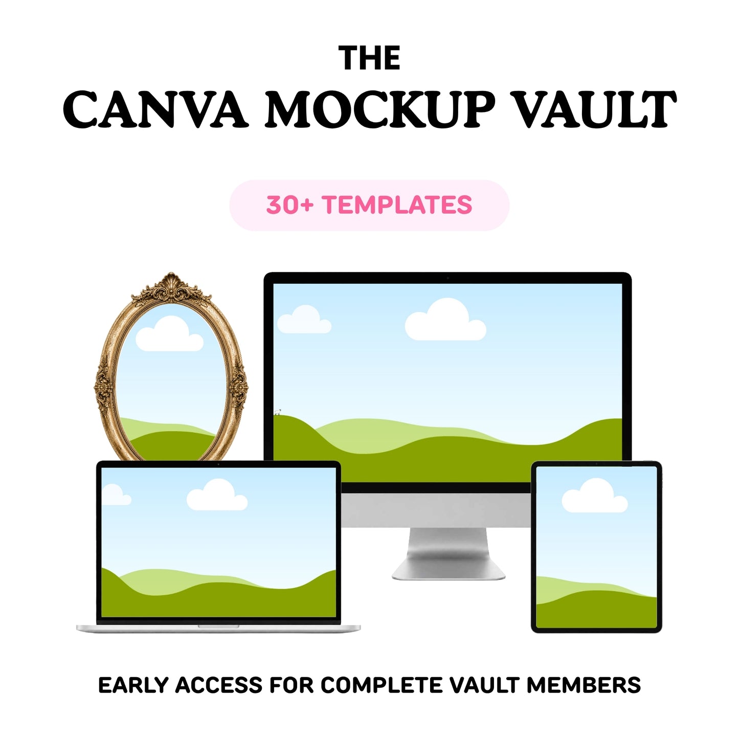 The Canva Mockup Vault