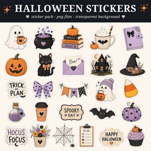 Halloween Planner Stickers