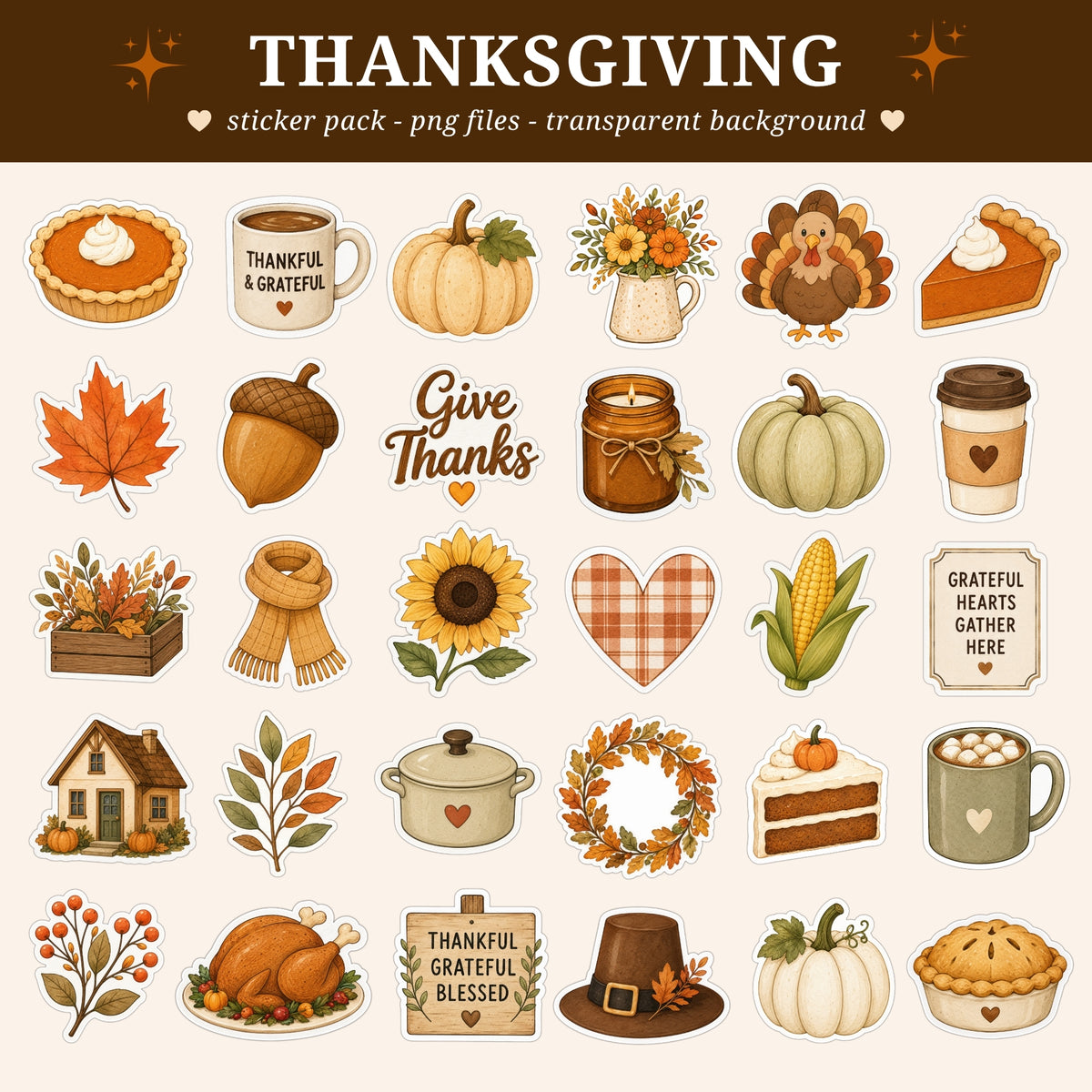 Fall Stickers