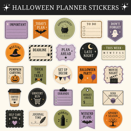 Halloween Stickers
