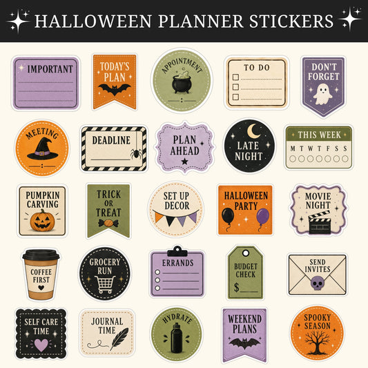 Halloween Stickers