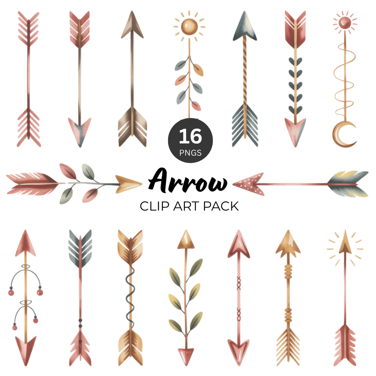 Arrow Clipart Pack