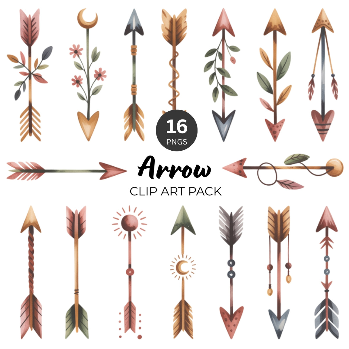Arrow Clipart Pack