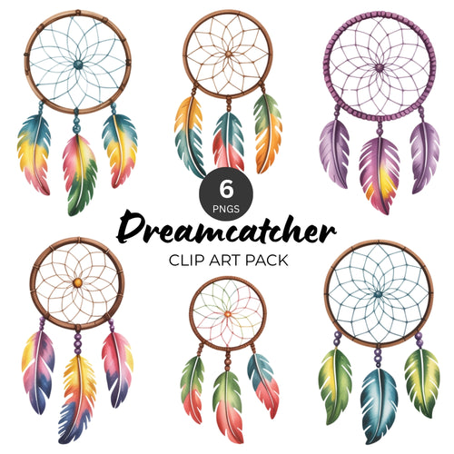 Dreamcatcher Clipart Pack