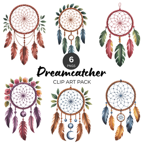 Dreamcatcher Clipart Pack