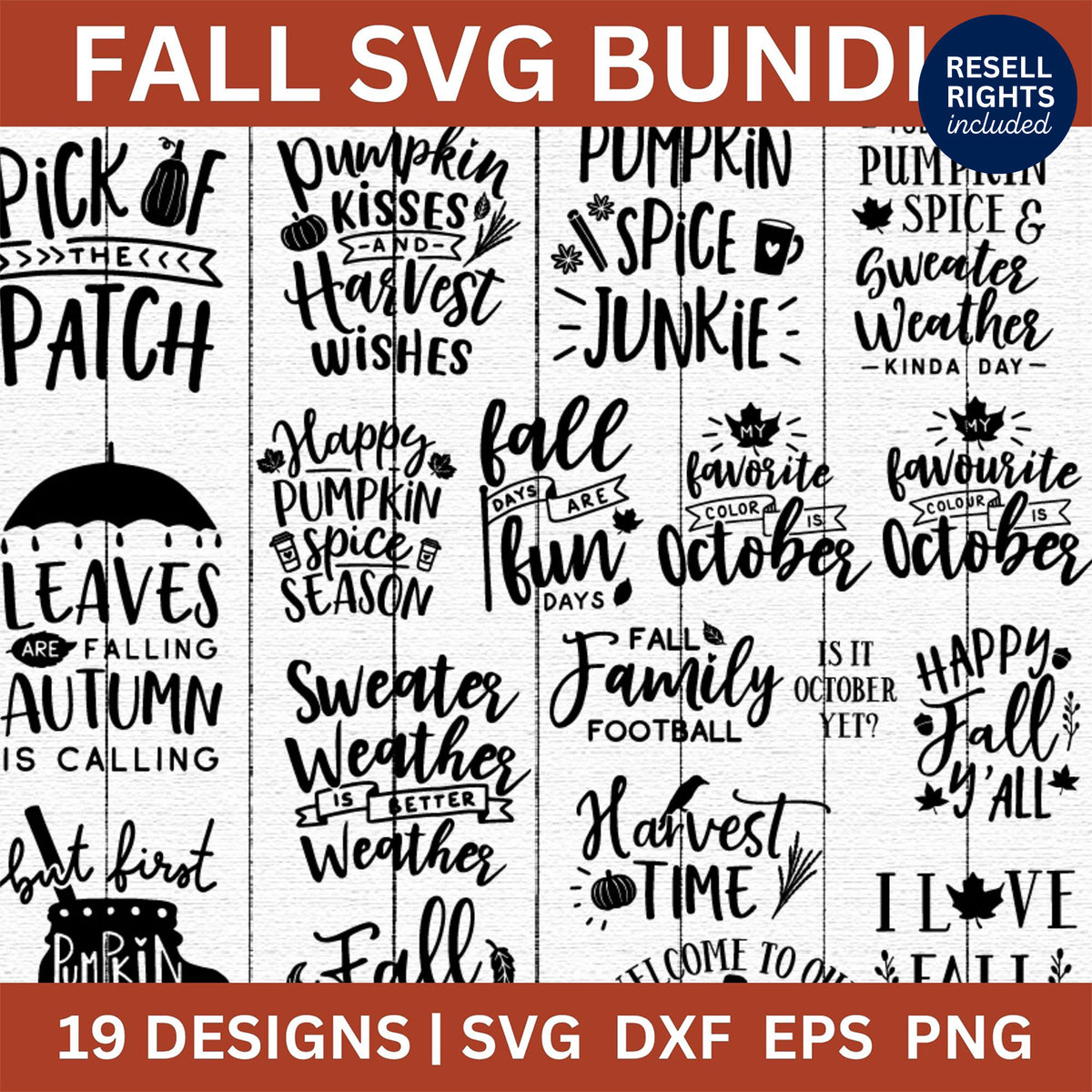 Fall SVG Bundle