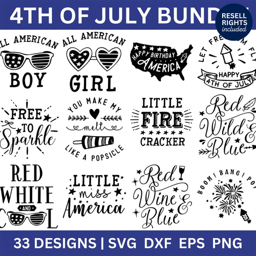 4th of July SVG Bundle