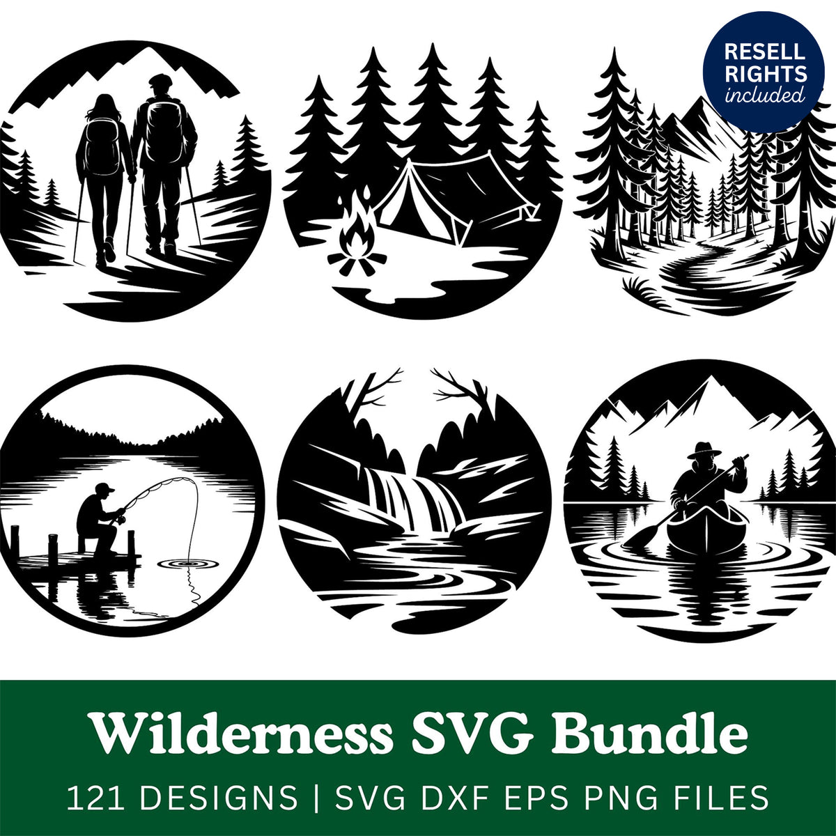 Wilderness SVG Bundle