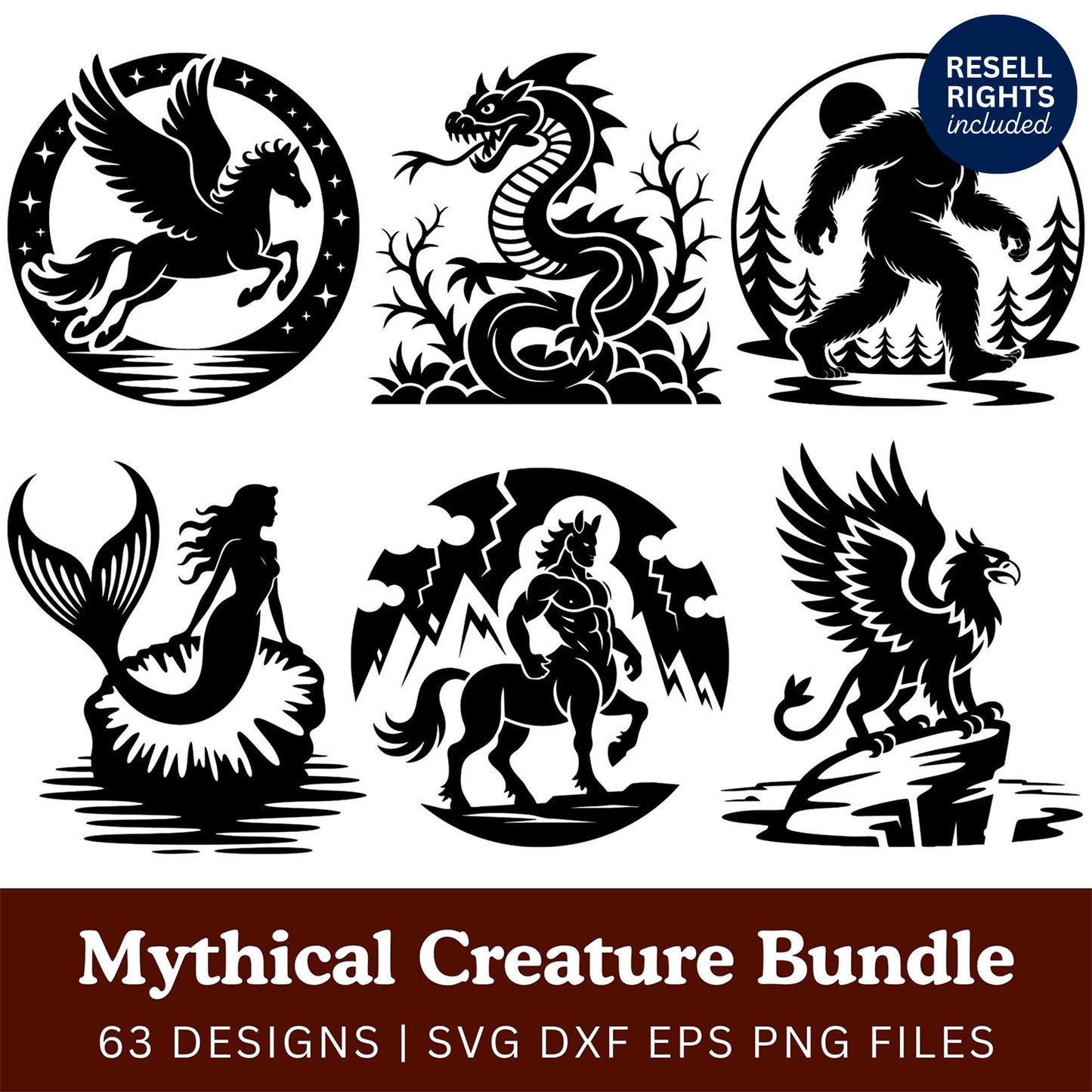 Mythical Creature Bundle | Resell Rights Included