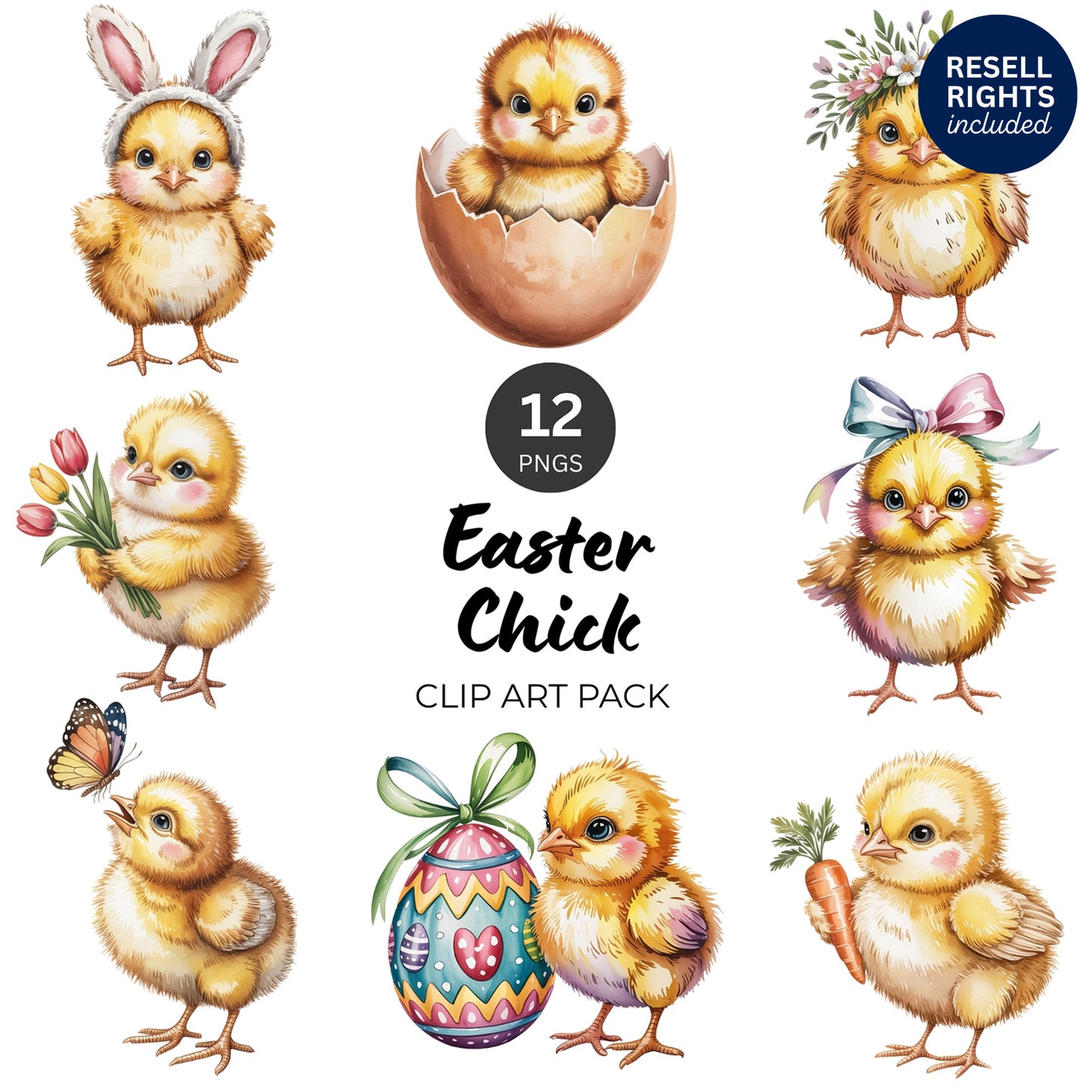 Easter Chick Clipart