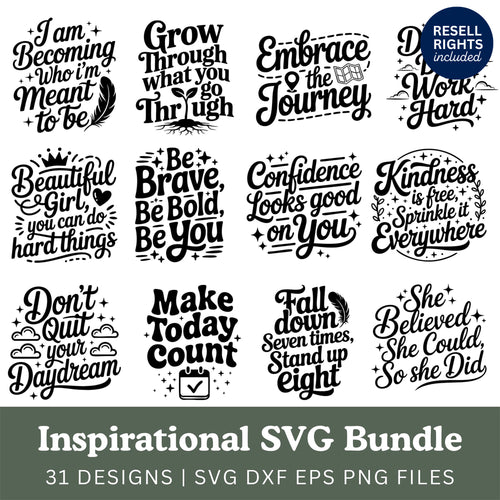 Inspirational SVG Bundle