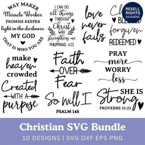 Christian SVG Bundle