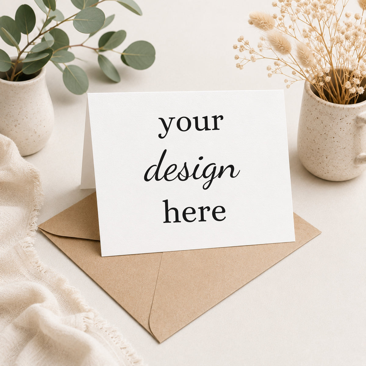 Thank You Card Mockups