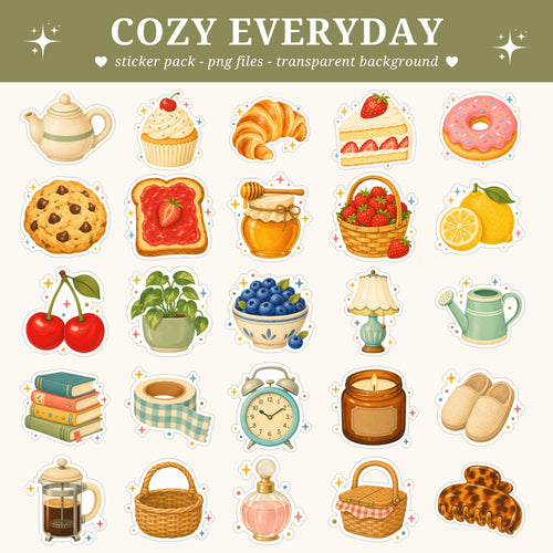 Cozy Everyday Stickers