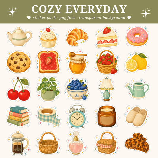Cozy Everyday Stickers