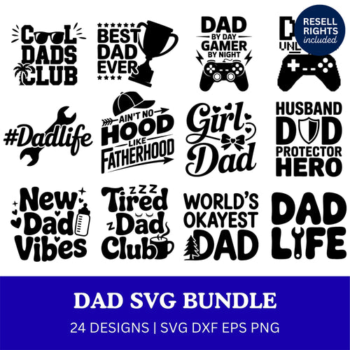 Dad SVG Bundle