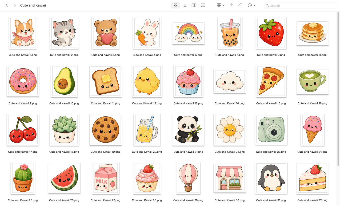 Cute and Kawaii Stickers
