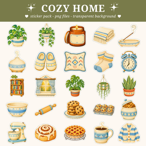 Cozy Home Stickers