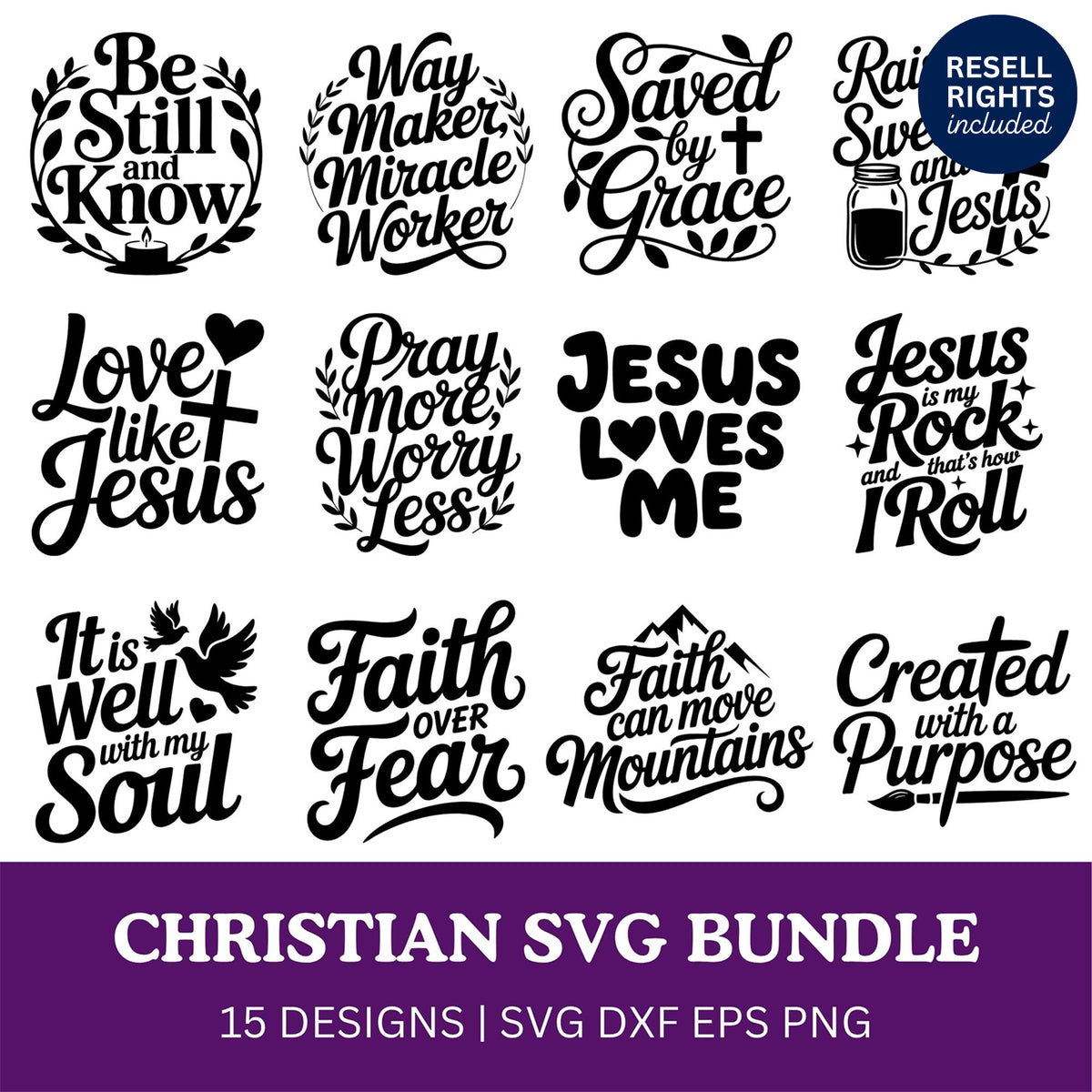 Christian SVG Bundle