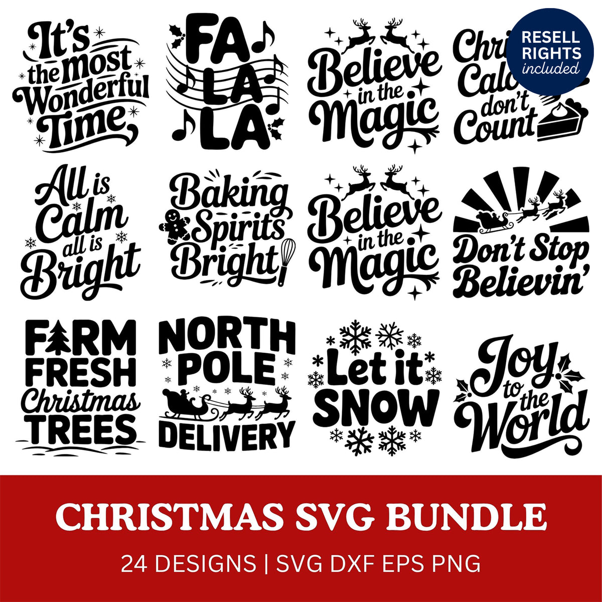Christmas SVG Bundle