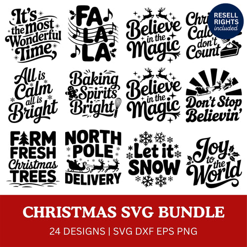 Christmas SVG Bundle