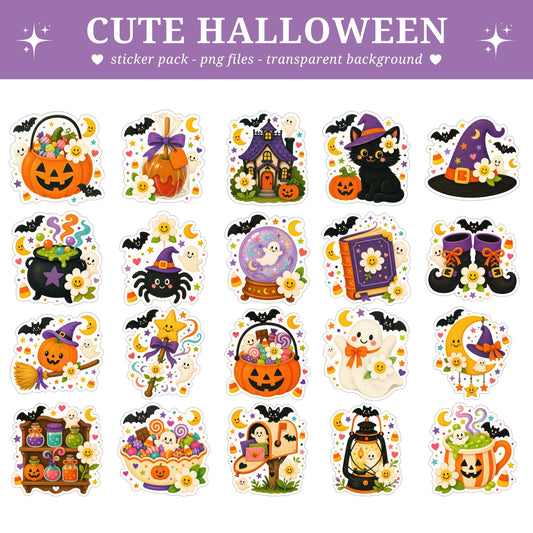 Cute Halloween Stickers