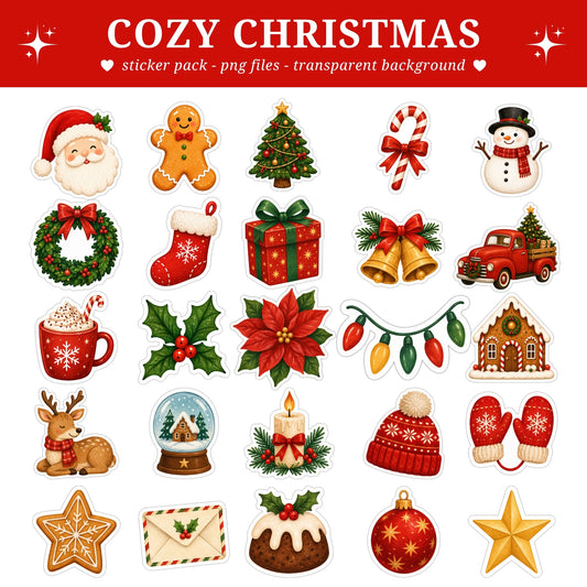Cozy Christmas Stickers