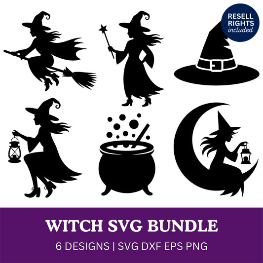 Witch SVG Bundle | Resell Rights Included