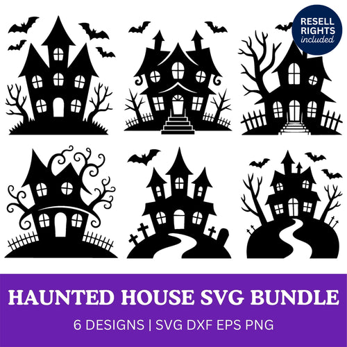 Haunted House SVG Bundle