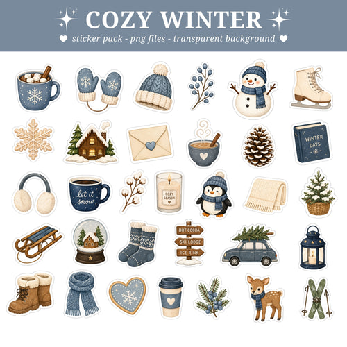 Cozy Winter Stickers