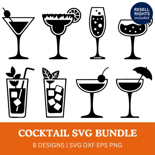 Cocktail SVG Bundle