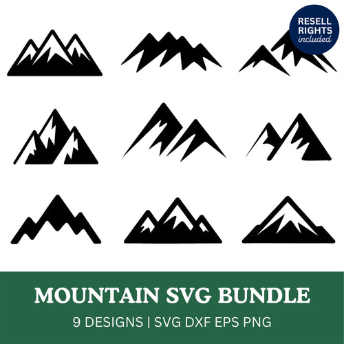 Mountain SVG Bundle