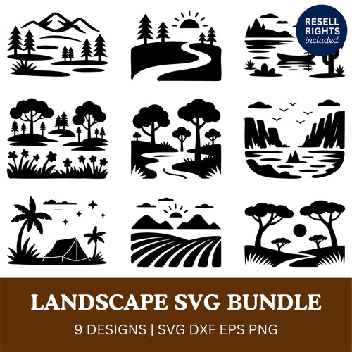 Landscape SVG Bundle