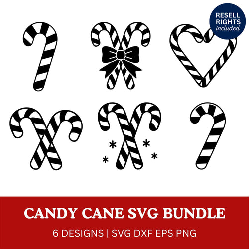 Candy Cane SVG Bundle