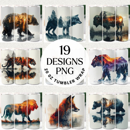 Double Exposure 20 oz Tumbler Bundle