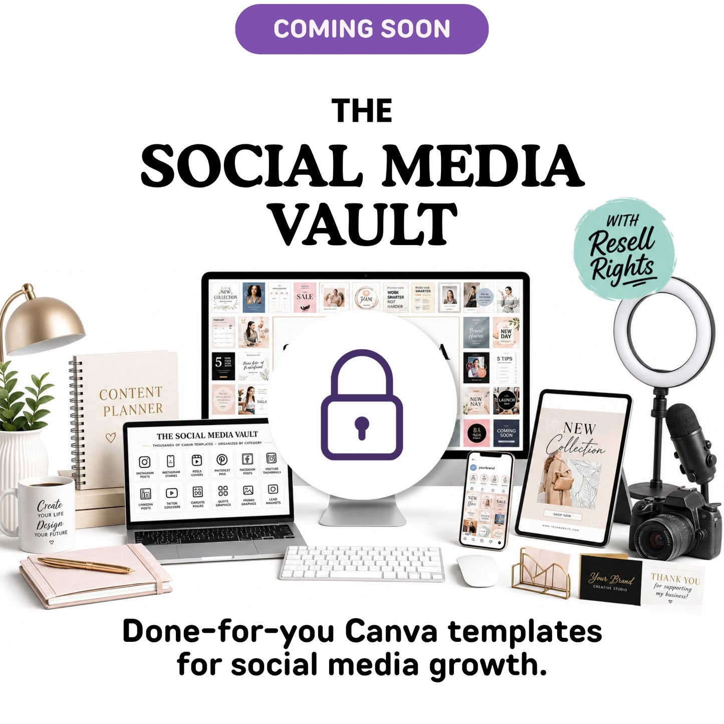 The Instagram Template Vault