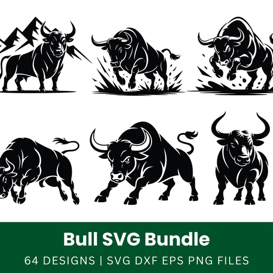 Bull SVG Bundle