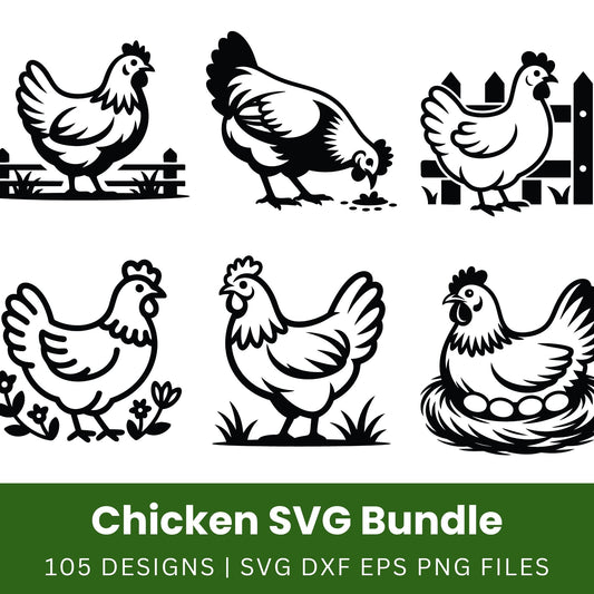 Chicken SVG Bundle