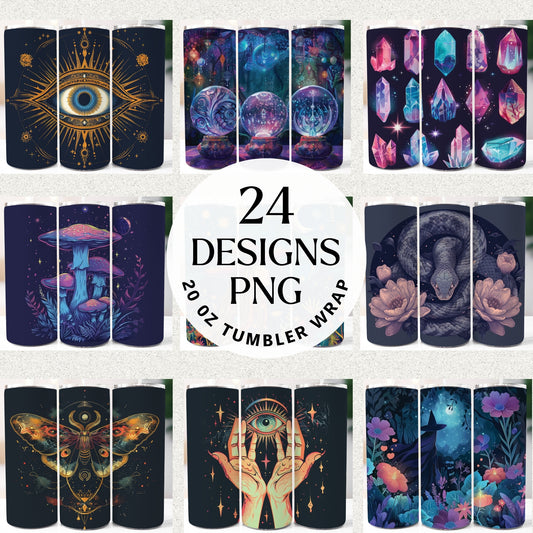 Mystical 20 oz Tumbler Bundle